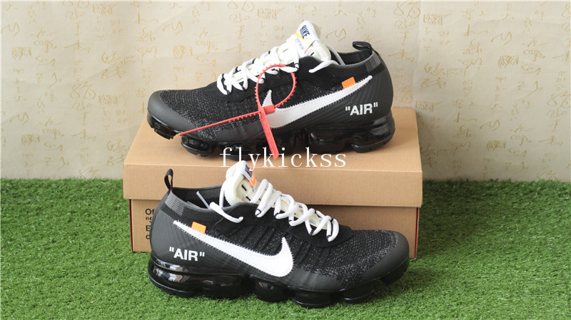 Final Version Off White x Nike air Vapormax Black